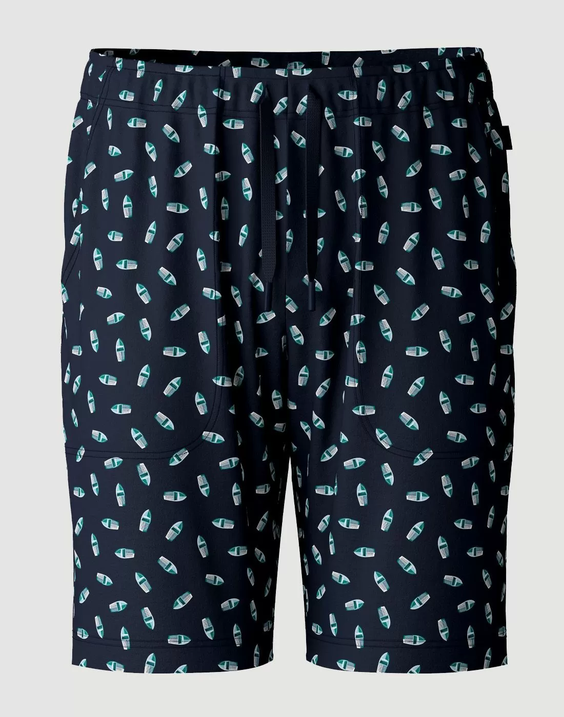 calida herre shorts blå mønster