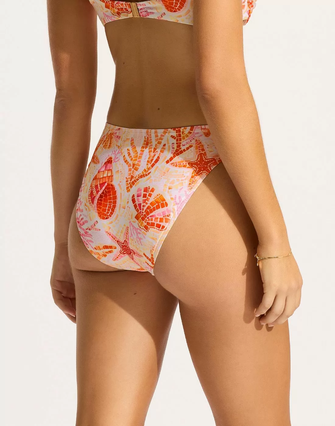 seafolly la mer bikinitruse white fersken