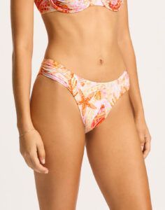 seafolly la mer bikinitruse white fersken