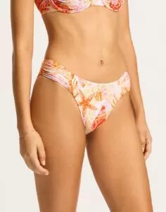 seafolly la mer bikinitruse white fersken