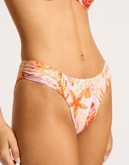 seafolly la mer bikinitruse white fersken