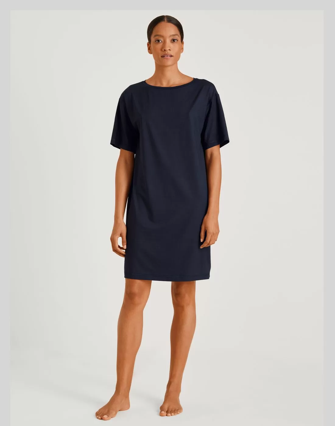calida nattkjole mørk blå dame