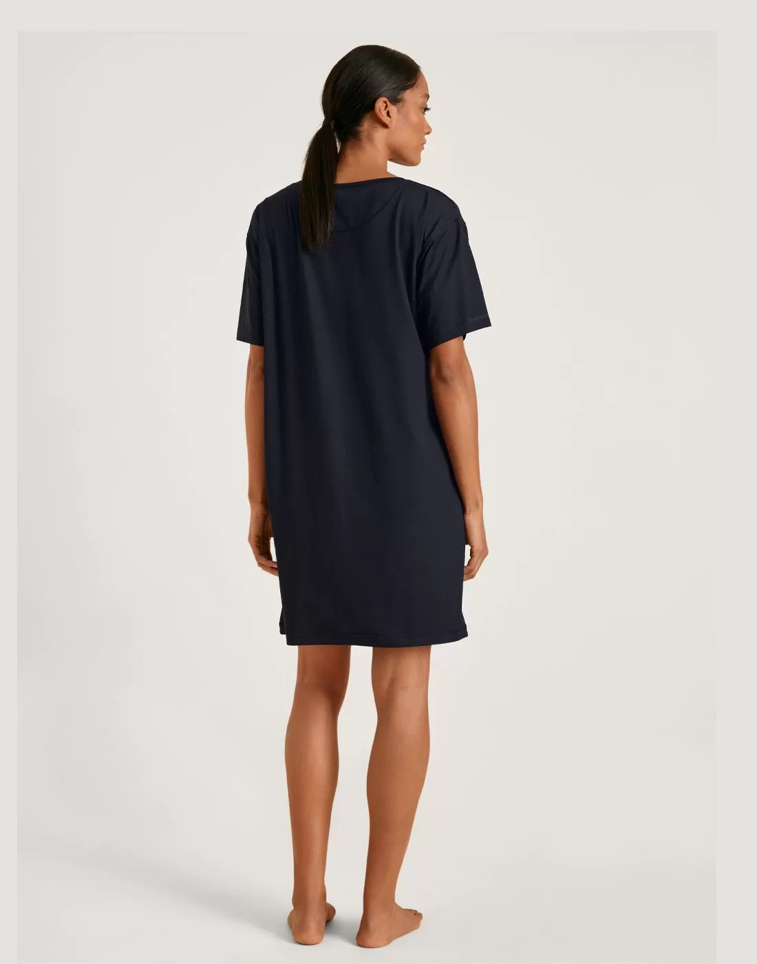 calida nattkjole mørk blå dame