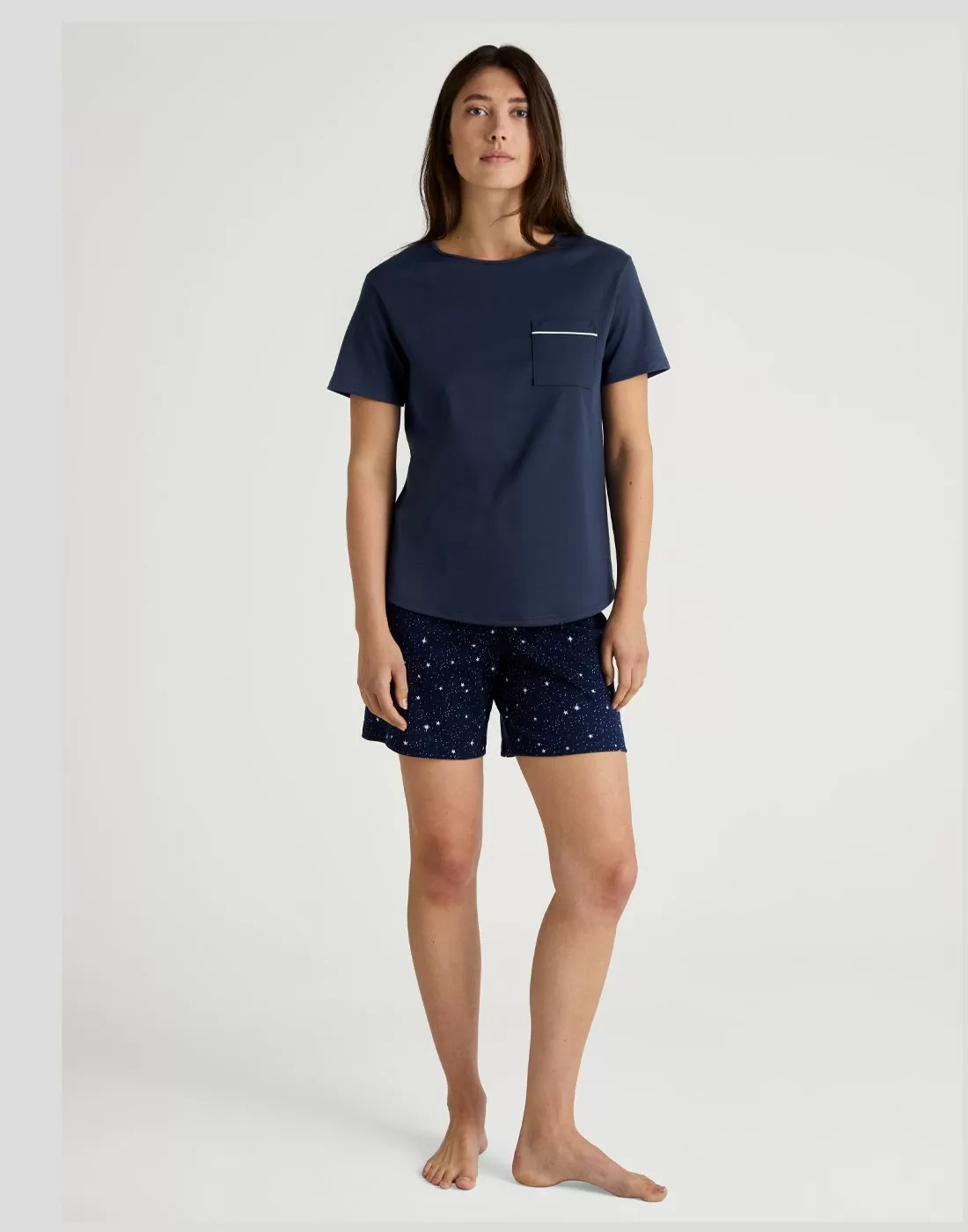 calida kort pysj peacoat blue nattøy