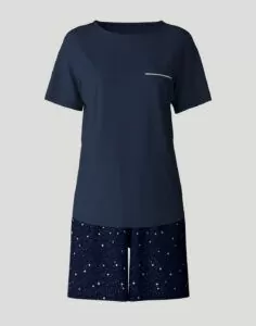 calida kort pysj peacoat blue nattøy