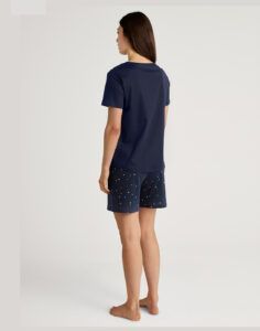 calida kort pysj peacoat blue nattøy