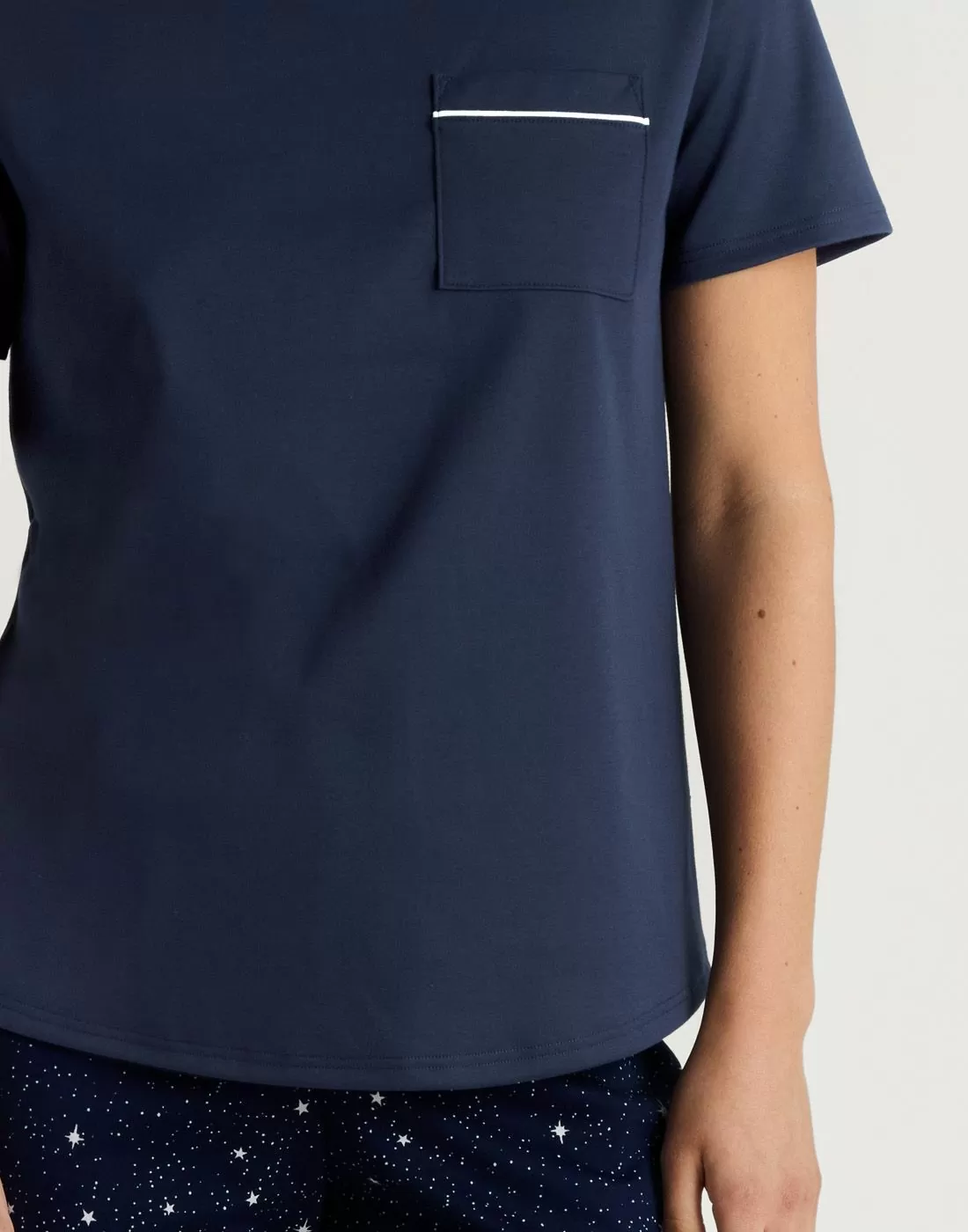 calida kort pysj peacoat blue nattøy