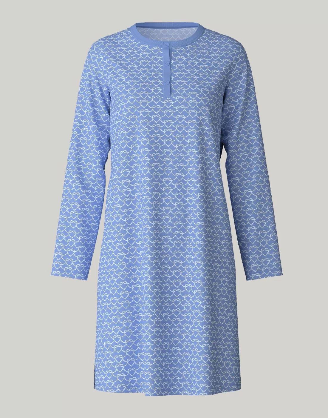 calida nattkjole hydrengea blå