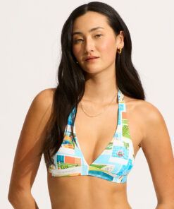 Seafolly sunset 31514MF237 bikinitopp turqouise