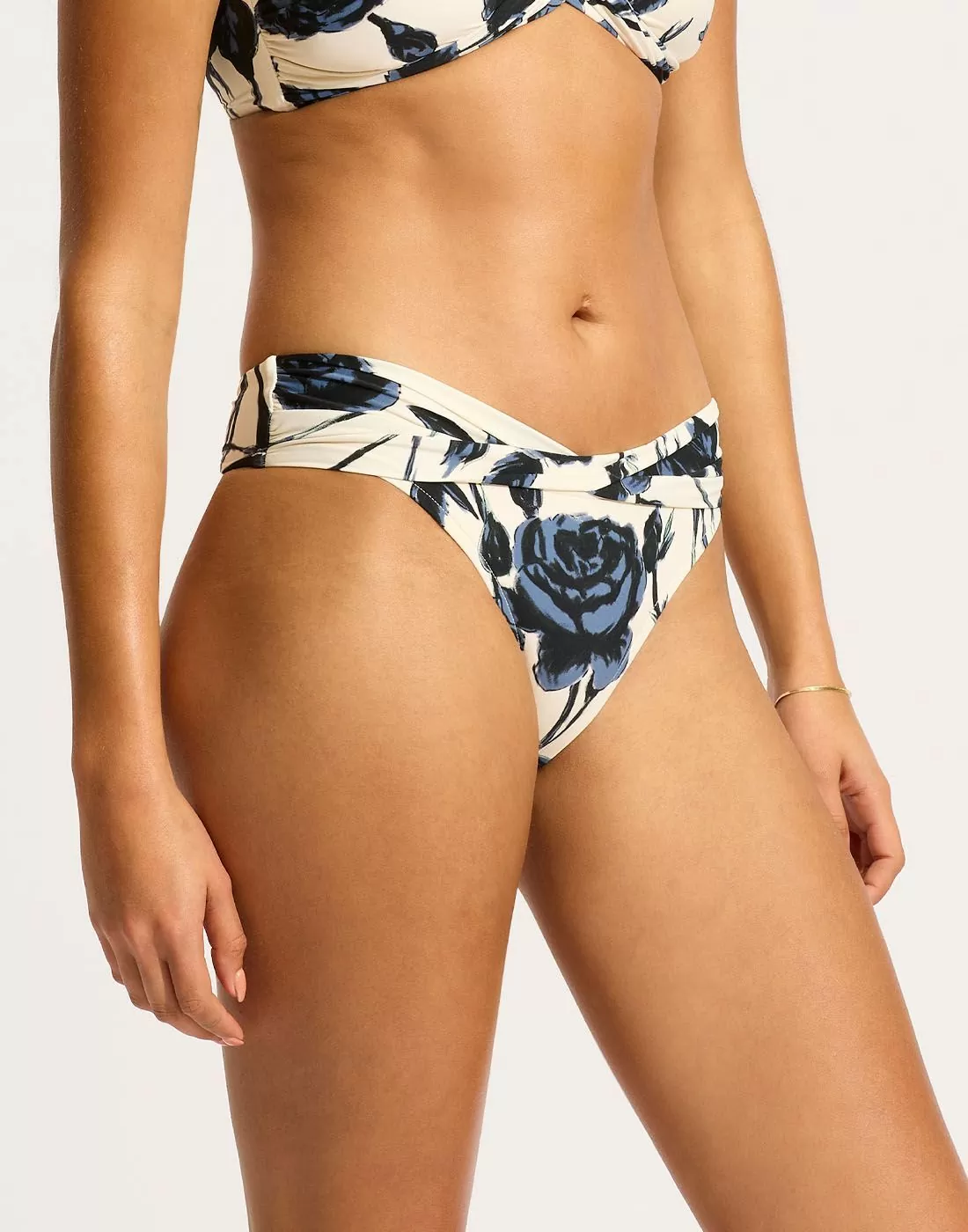 seafolly ricoco bikinitruse hipster black
