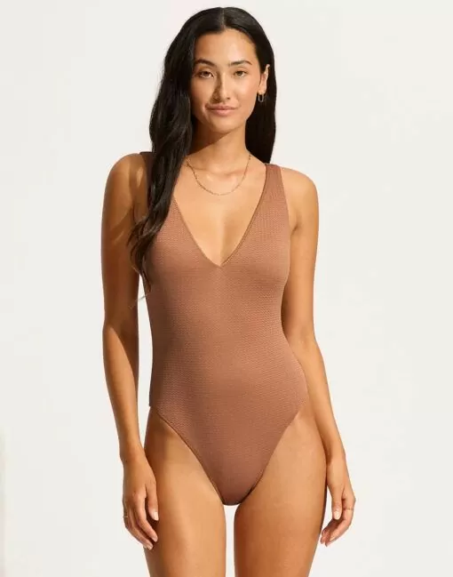 Seafolly seadive bronze 10974-861