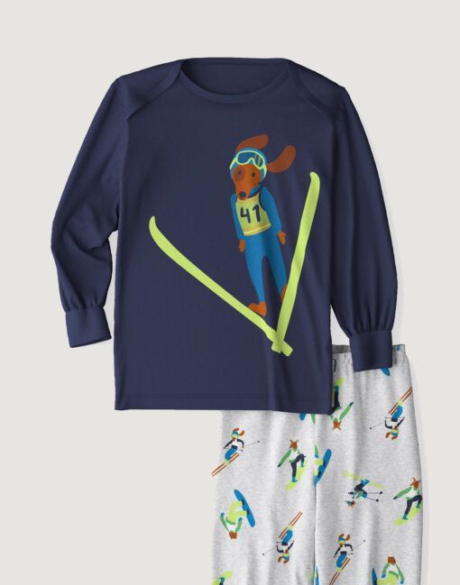 calida barnepysj peacoat blue skihopper