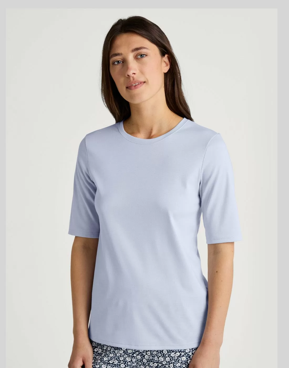 calida t-skjorte pysjoverdel blå