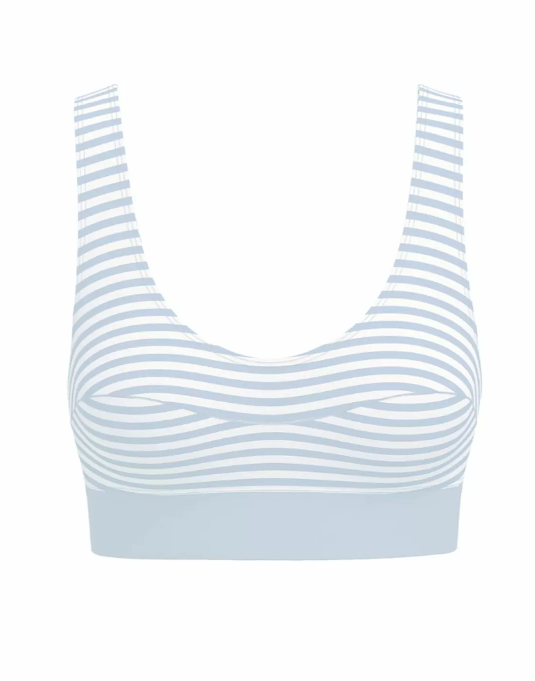 calida elastic bustier BH topp hermony blue blå