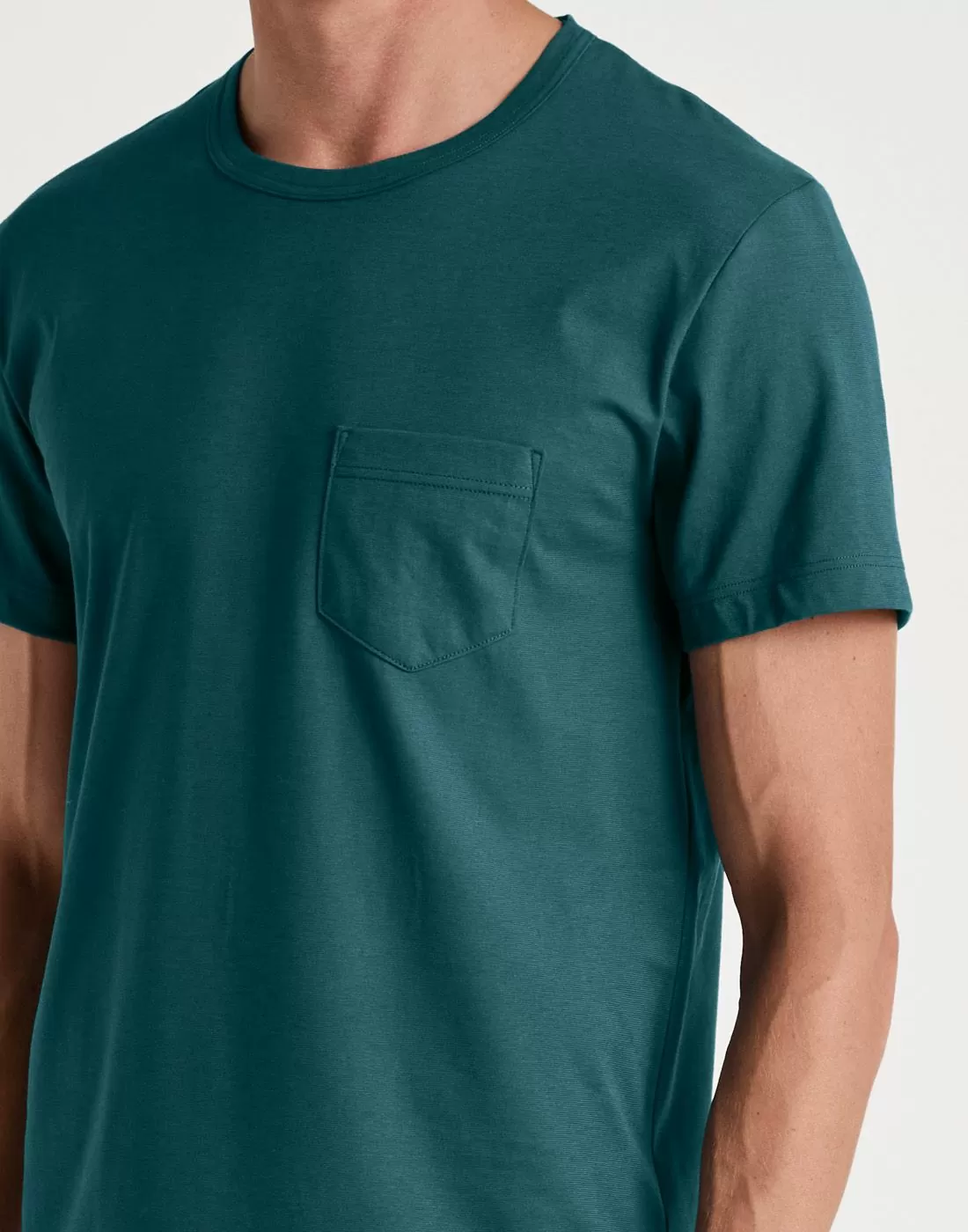 calida herre kort pysjamas grønn blå