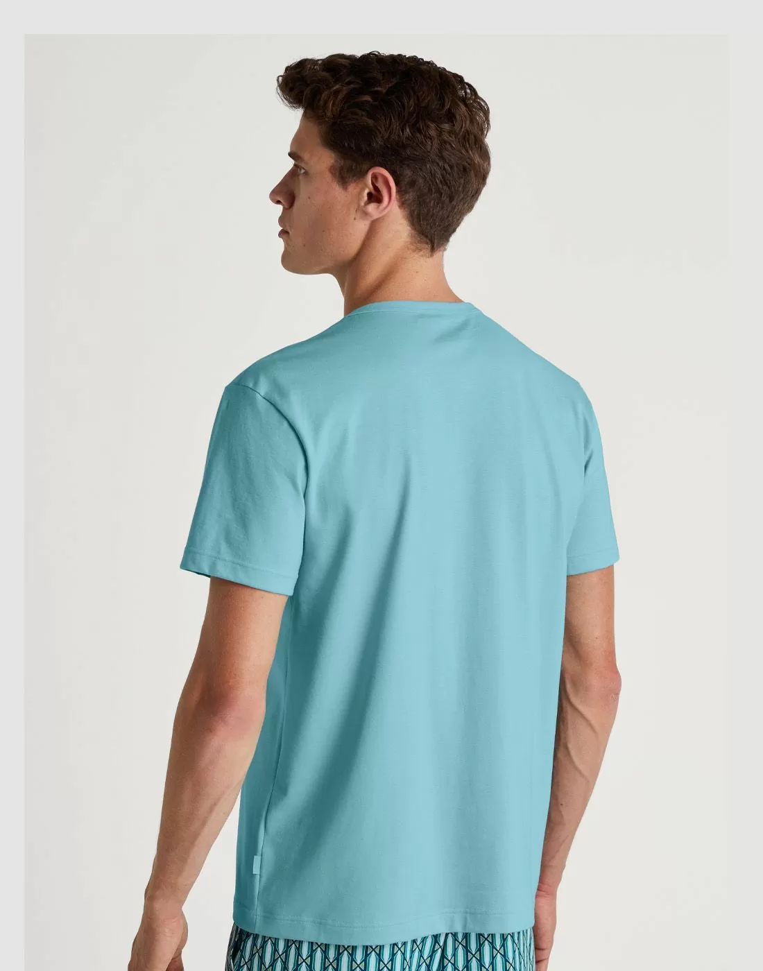 calida herre t-skjorte blå turkis