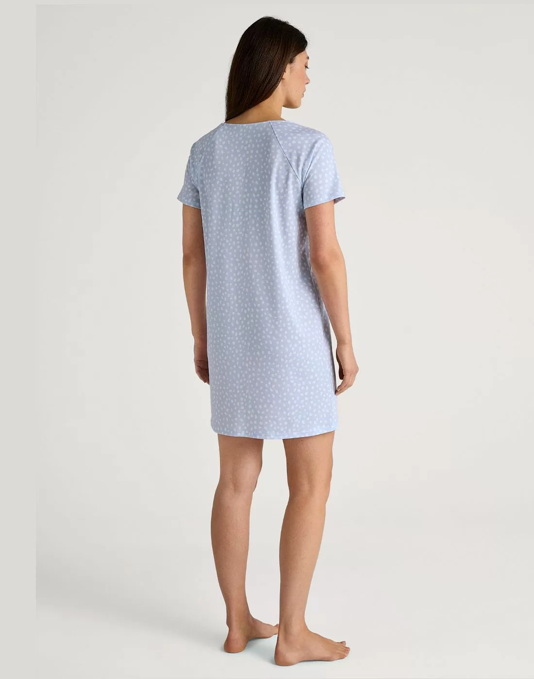calida favourites sleep nattkjole blå mønster