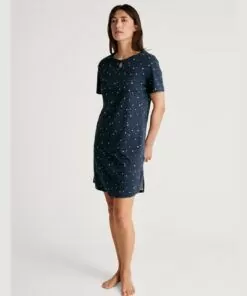 calida sweet dreams nattkjole peacoat blue