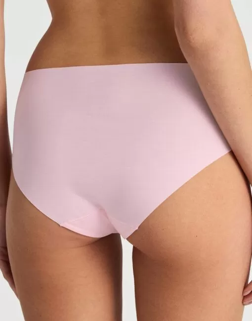 calida natural skin high waist truse rosa