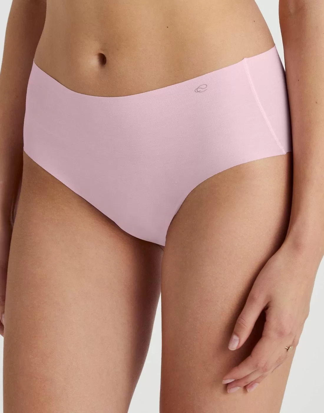 calida natural skin high waist truse rosa