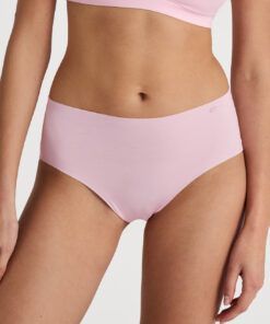 calida natural skin high waist truse rosa