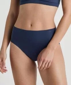 calida natural skin high waist truse mørkeblå