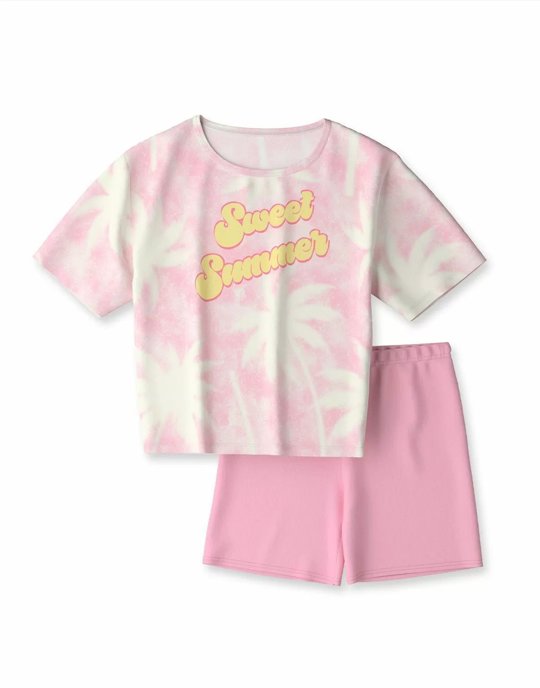 calida jente pysj bomull rosa