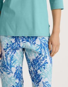 calida coastal dreams ice green pysjamas