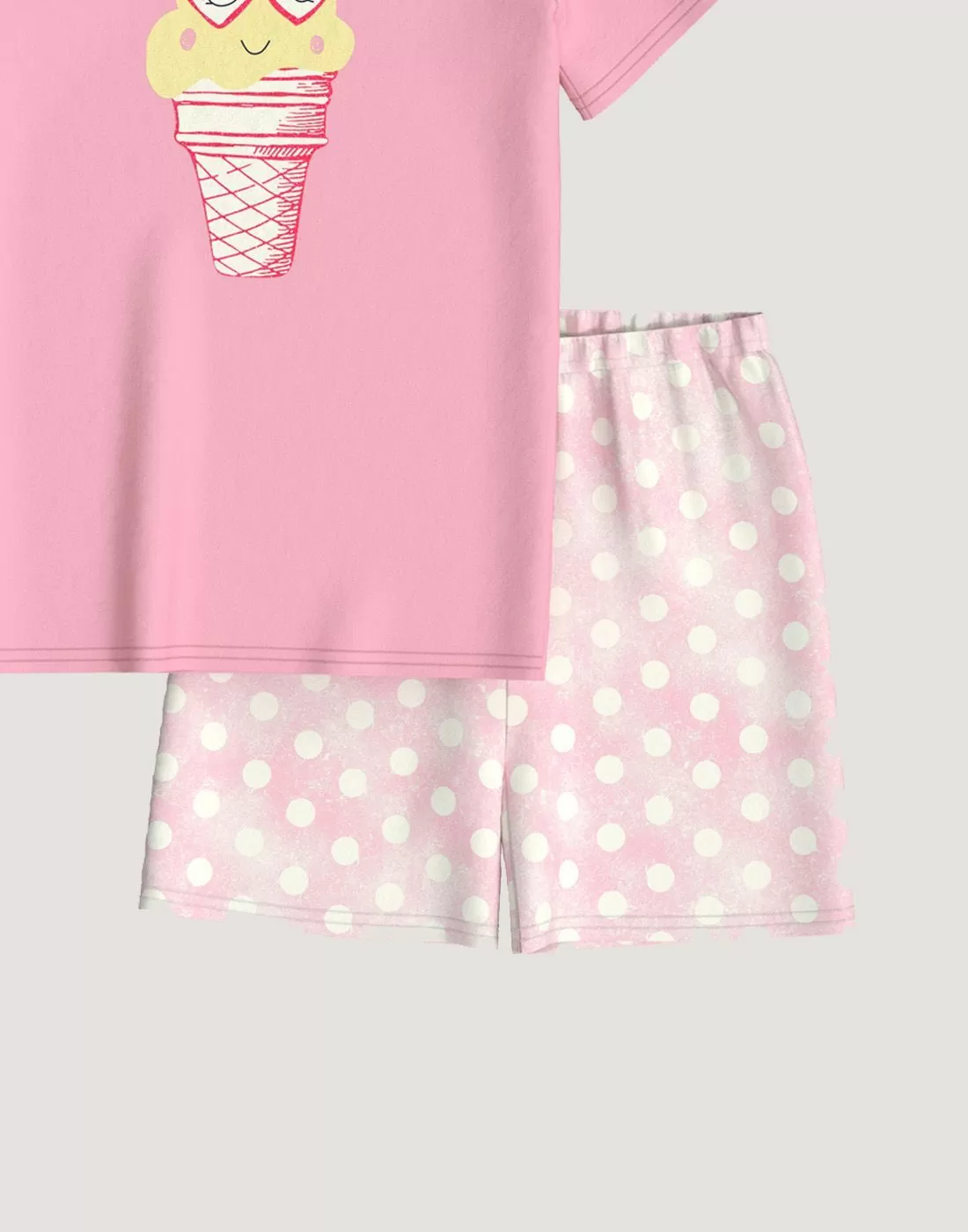 calida barn pysj rosa bomull