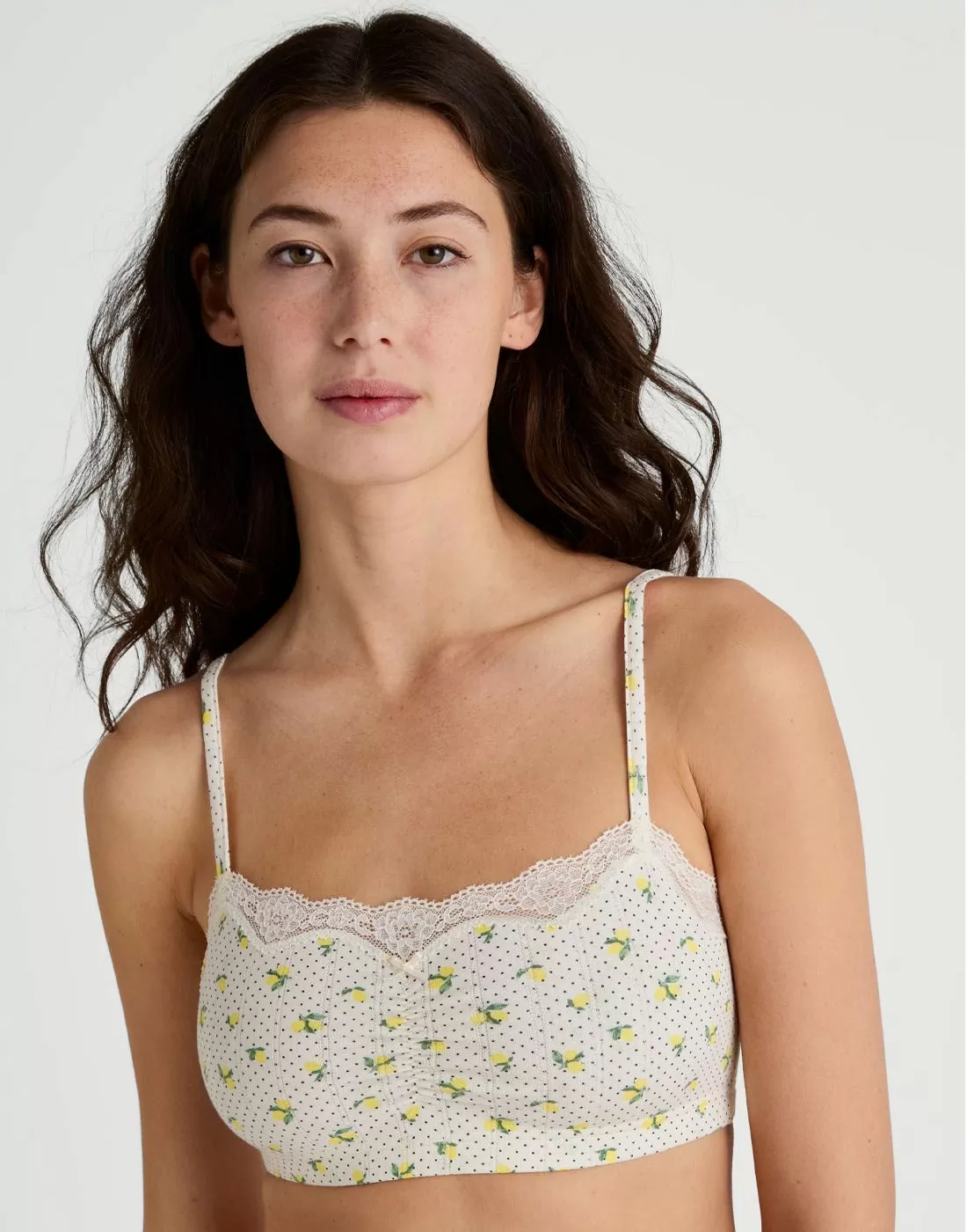 calida toujours print bh bralette charm cream
