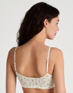 calida toujours print bh bralette charm cream