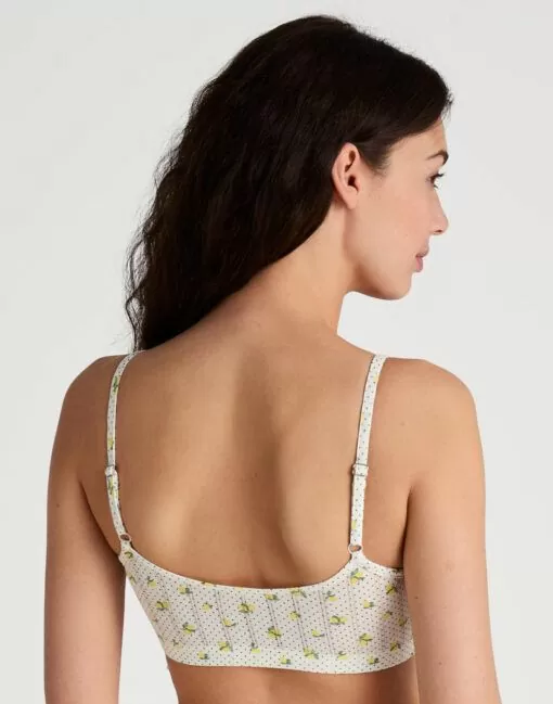 calida toujours print bh bralette charm cream