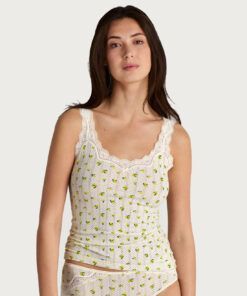 calida toujours print singlet med mønster