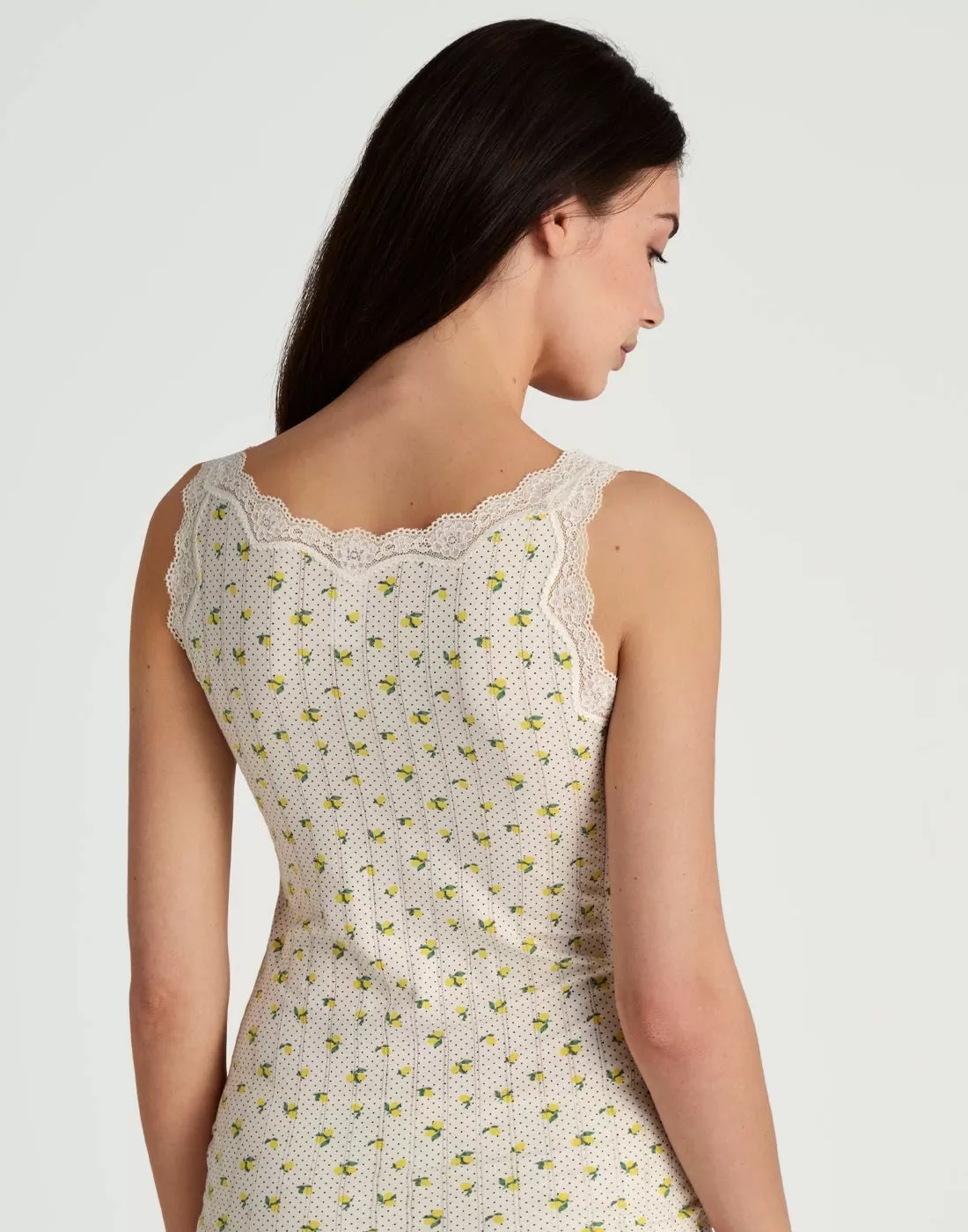 calida toujours print singlet med mønster