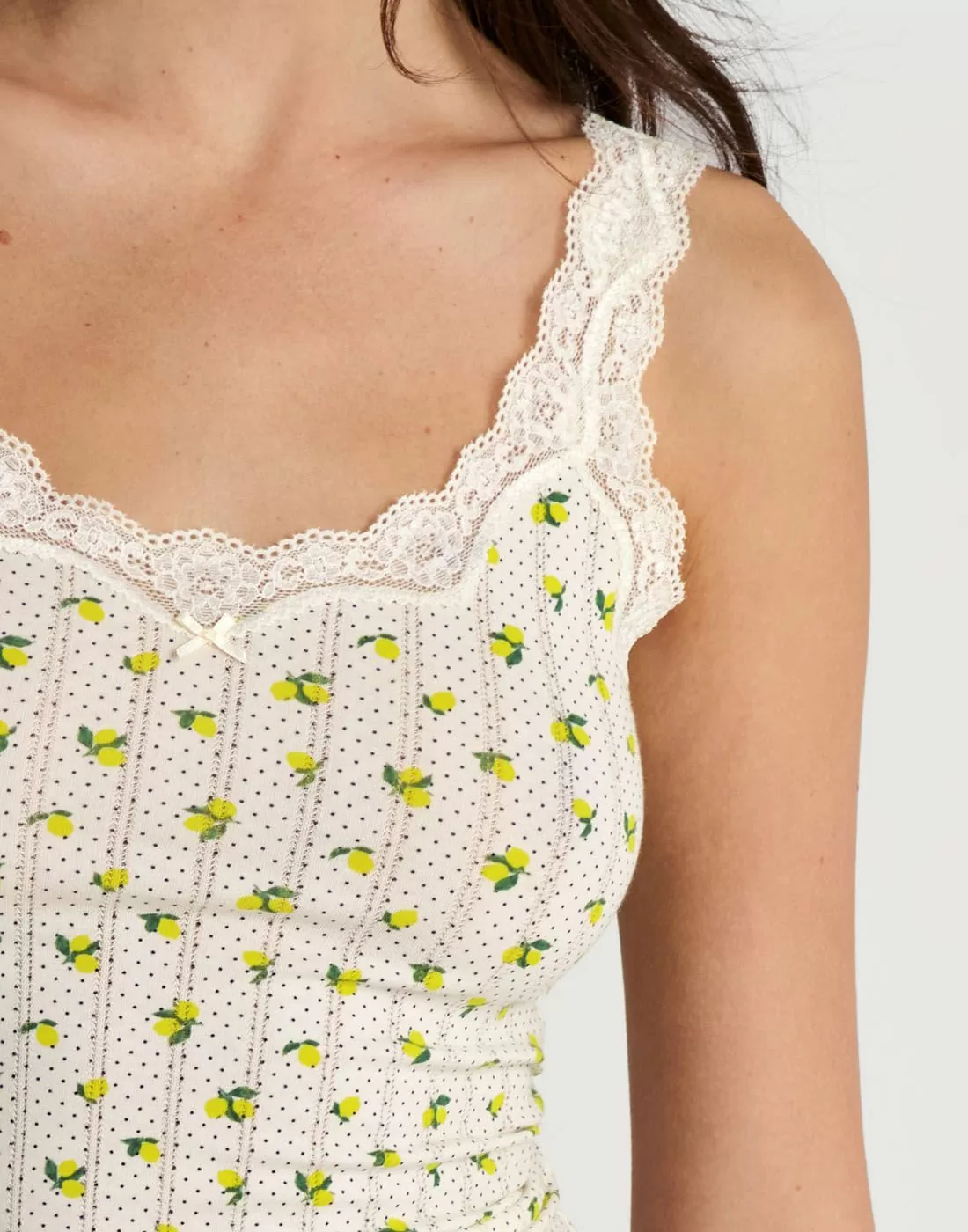 calida toujours print singlet med mønster