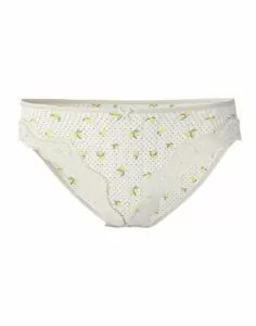 calida toujours print truse med blonder charm cream