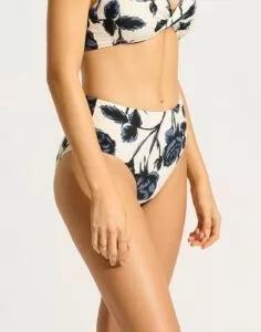 seafolly høy bikinitruse ricoco black