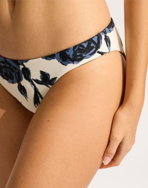 seafolly rococo bikinitruse reversibel bøack