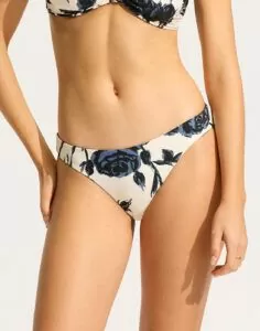 seafolly rococo bikinitruse reversibel bøack