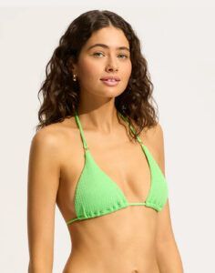 seafolly sea dive bikinitopp trekant summer green