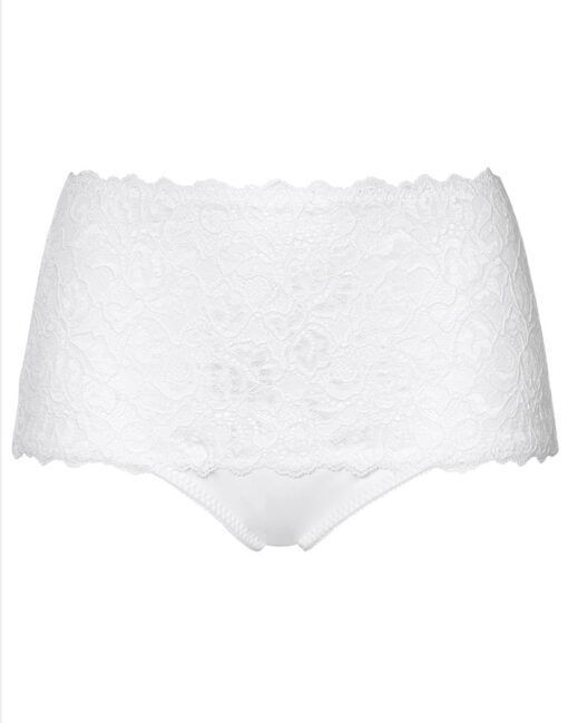 swegmark high waist truse support hold-in hvit