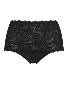 swegmark high waist truse support hold-in svart
