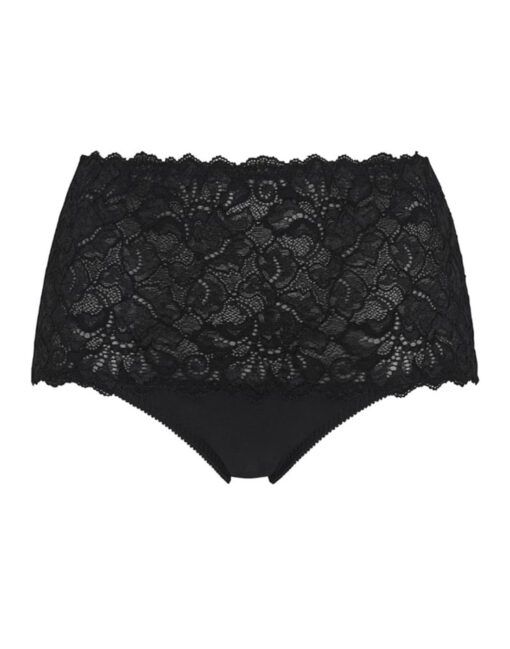 swegmark high waist truse support hold-in svart