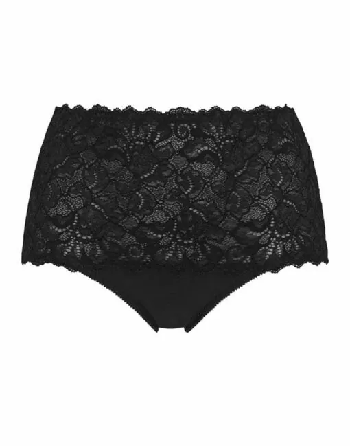 swegmark high waist truse support hold-in svart
