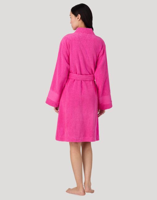 ralph lauren morgenkåpe hot pink