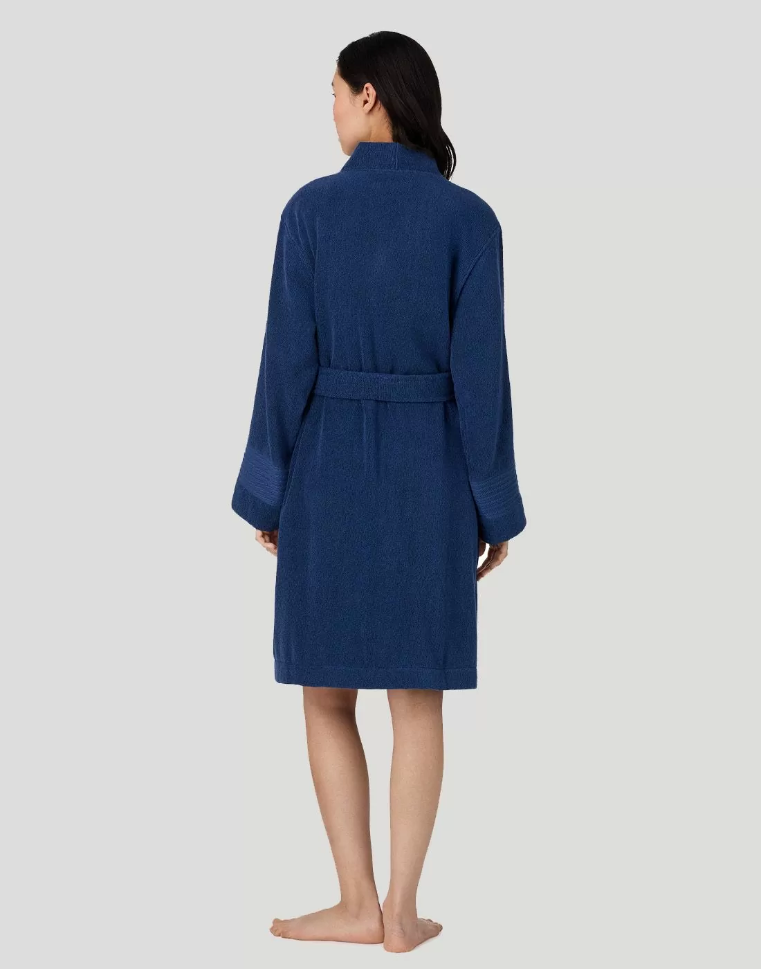 ralph lauren morgenkåpe navy