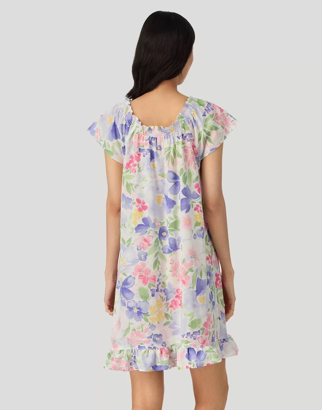 ralph lauren nattkjole multi blomstermønster