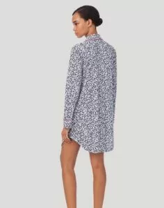 ralph lauren nattskjorte navy floral