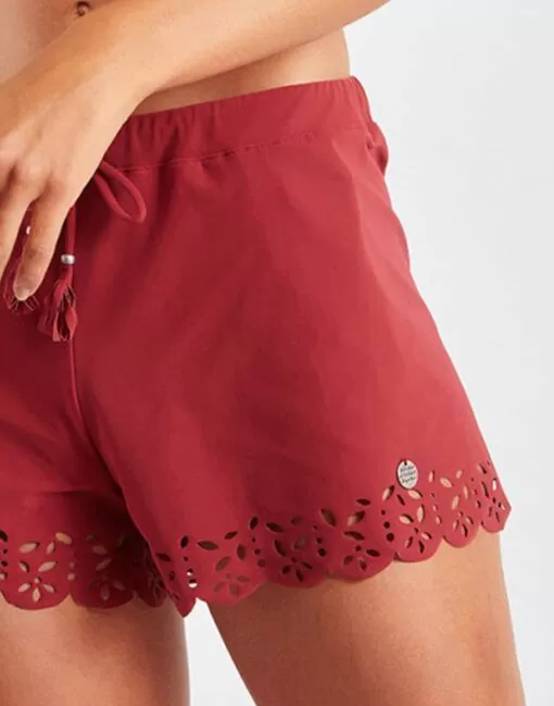 banana moon strandklær shorts framboise