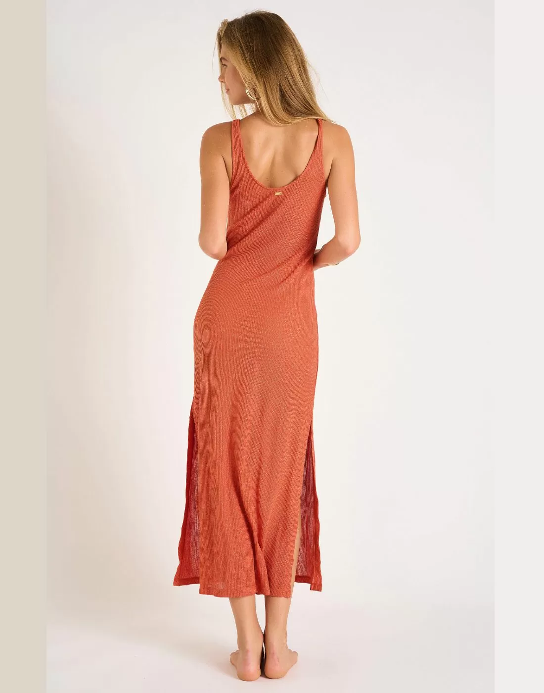 banana moon strandkjole amiva oransje kobber